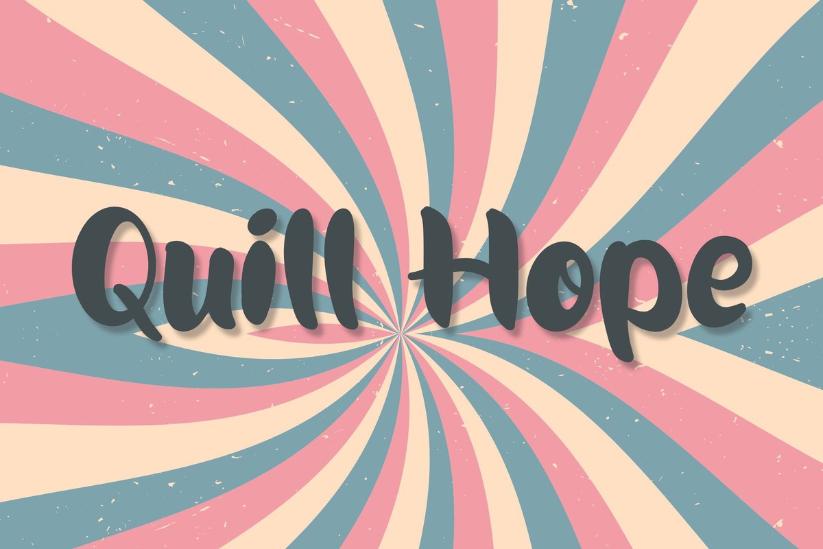 Font Quill Hope