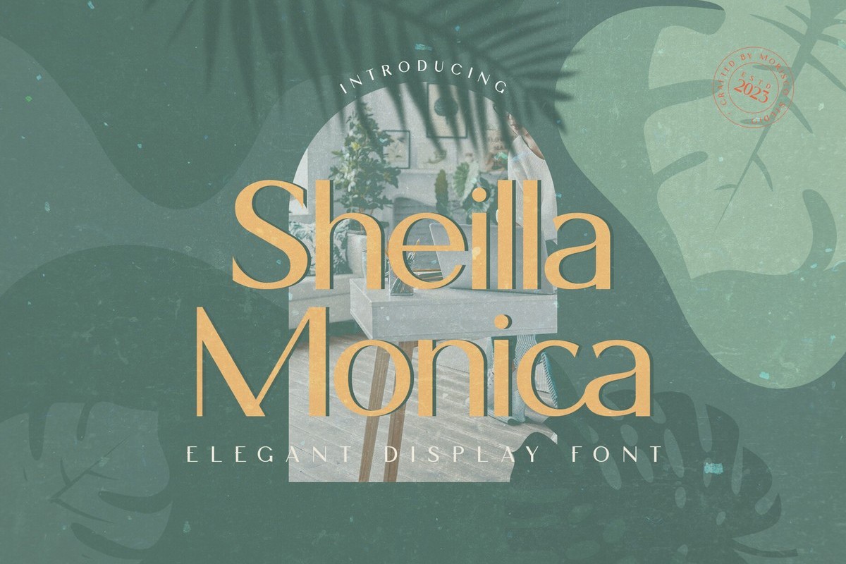 Font Sheilla Monica