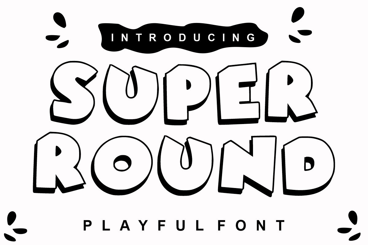 Font Super Round