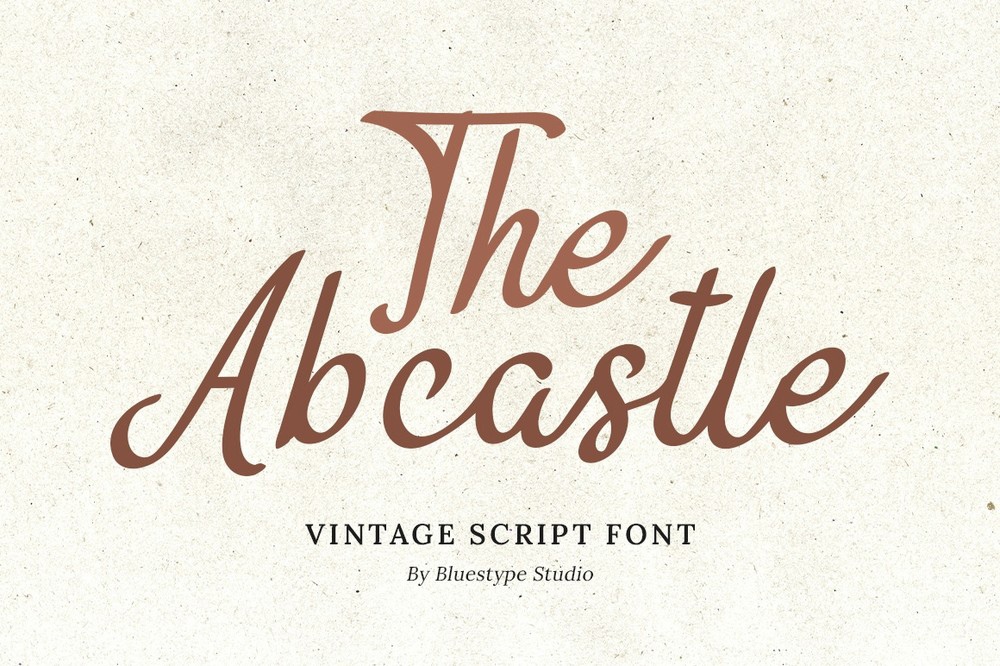 Font The Abcastle