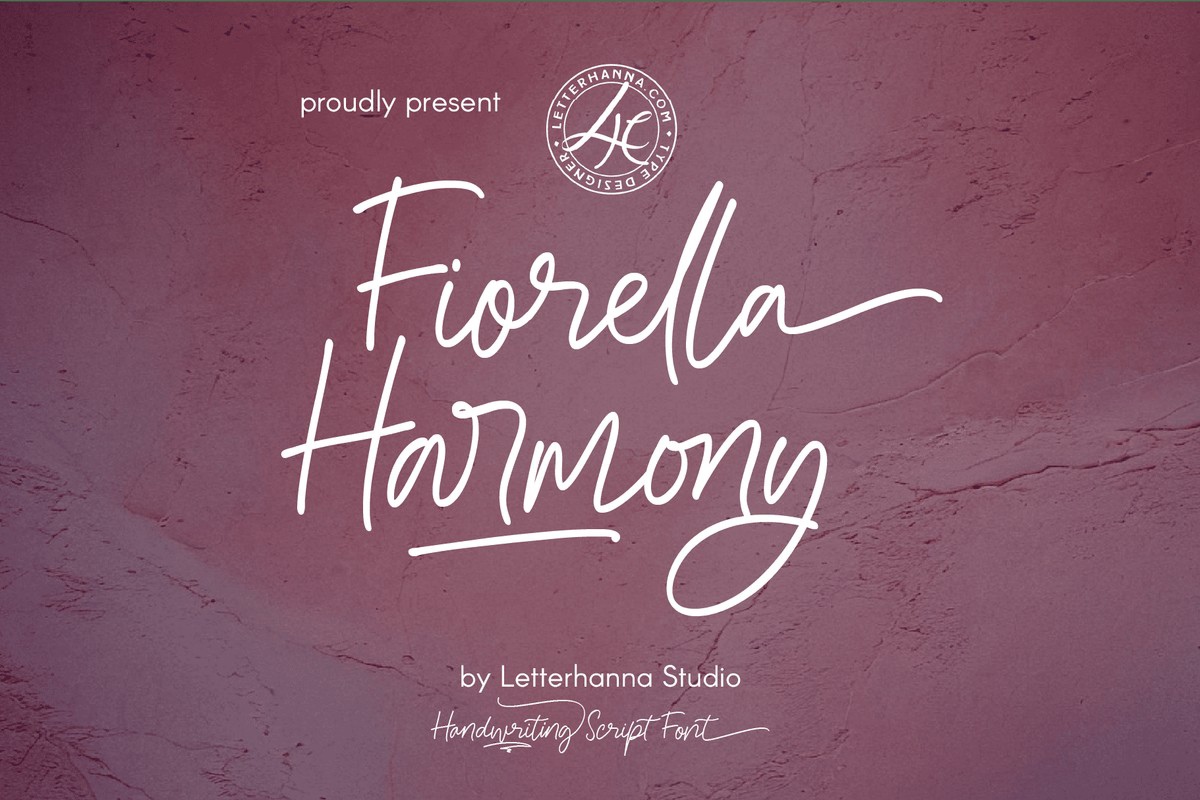 Font Fiorella Harmony