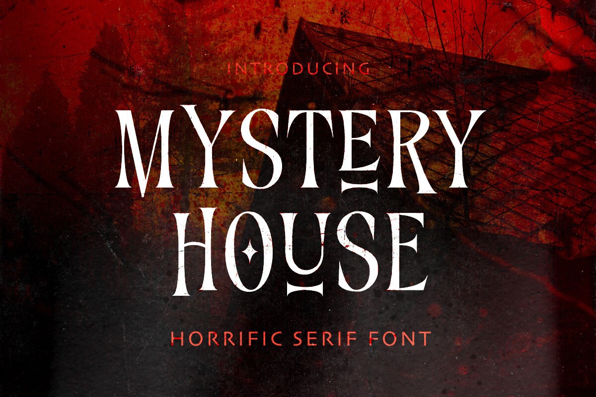 Font Mystery House