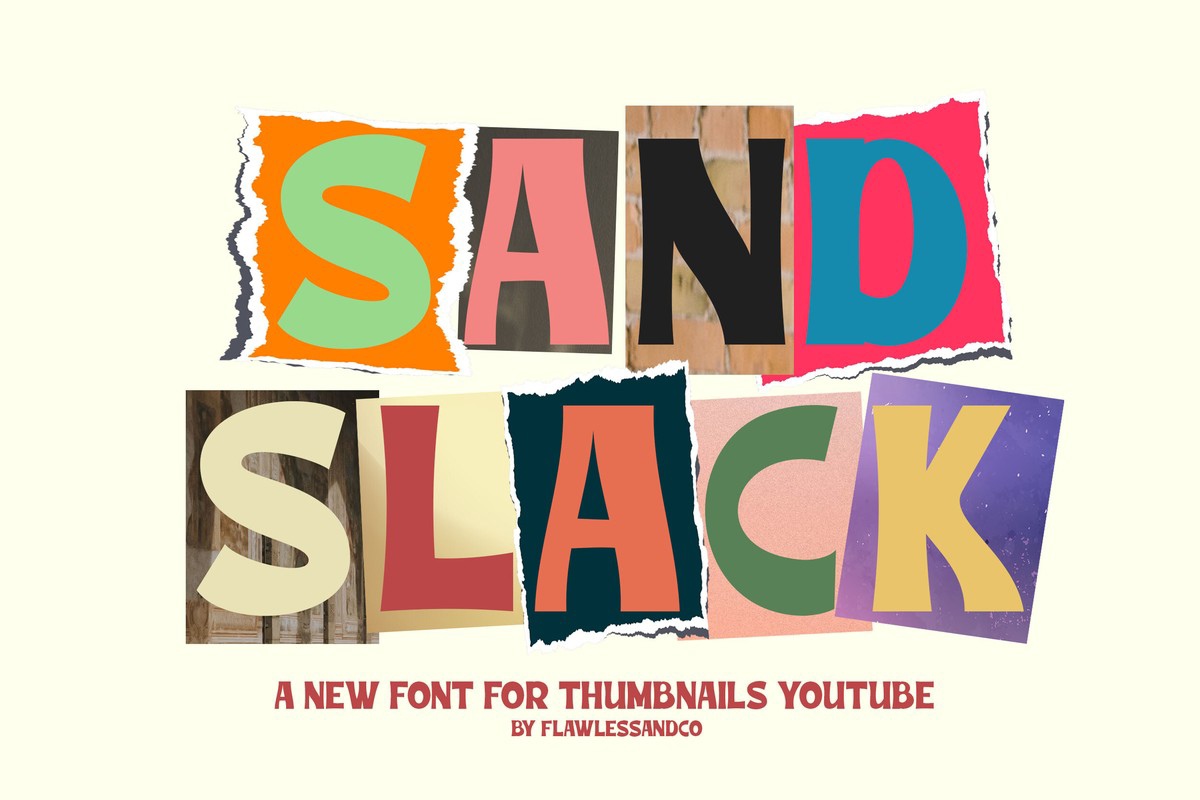 Font Sand Slack