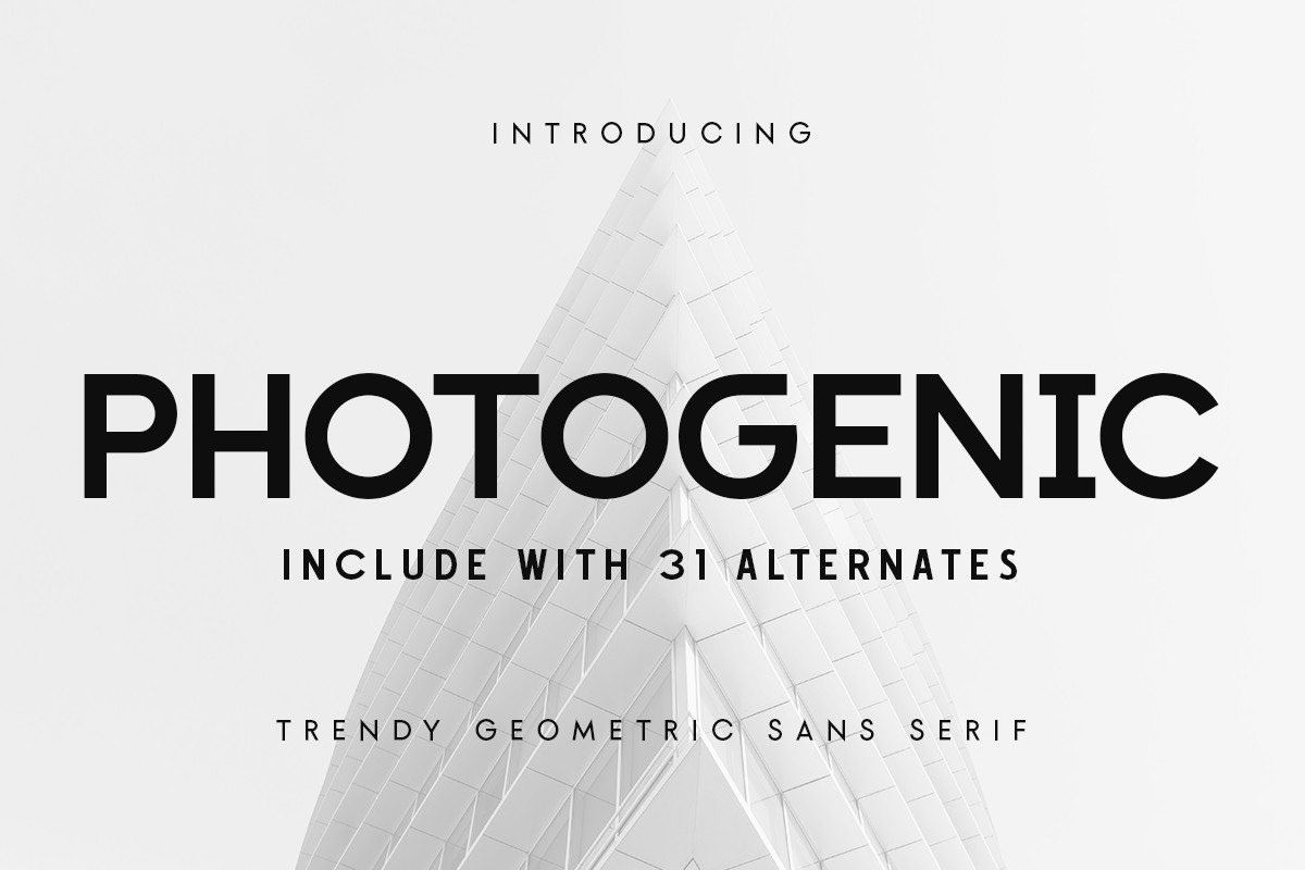 Font Photogenic