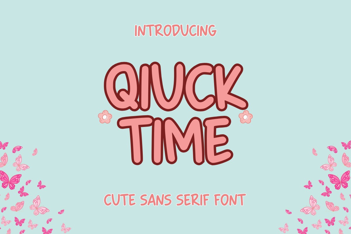 Font QuickTime