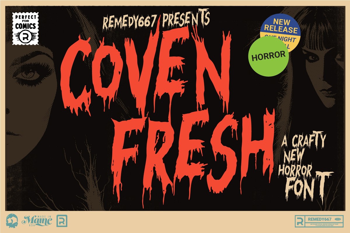 Font Coven Fresh