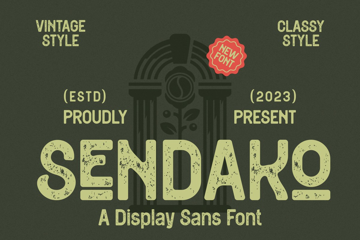 Font Sendako