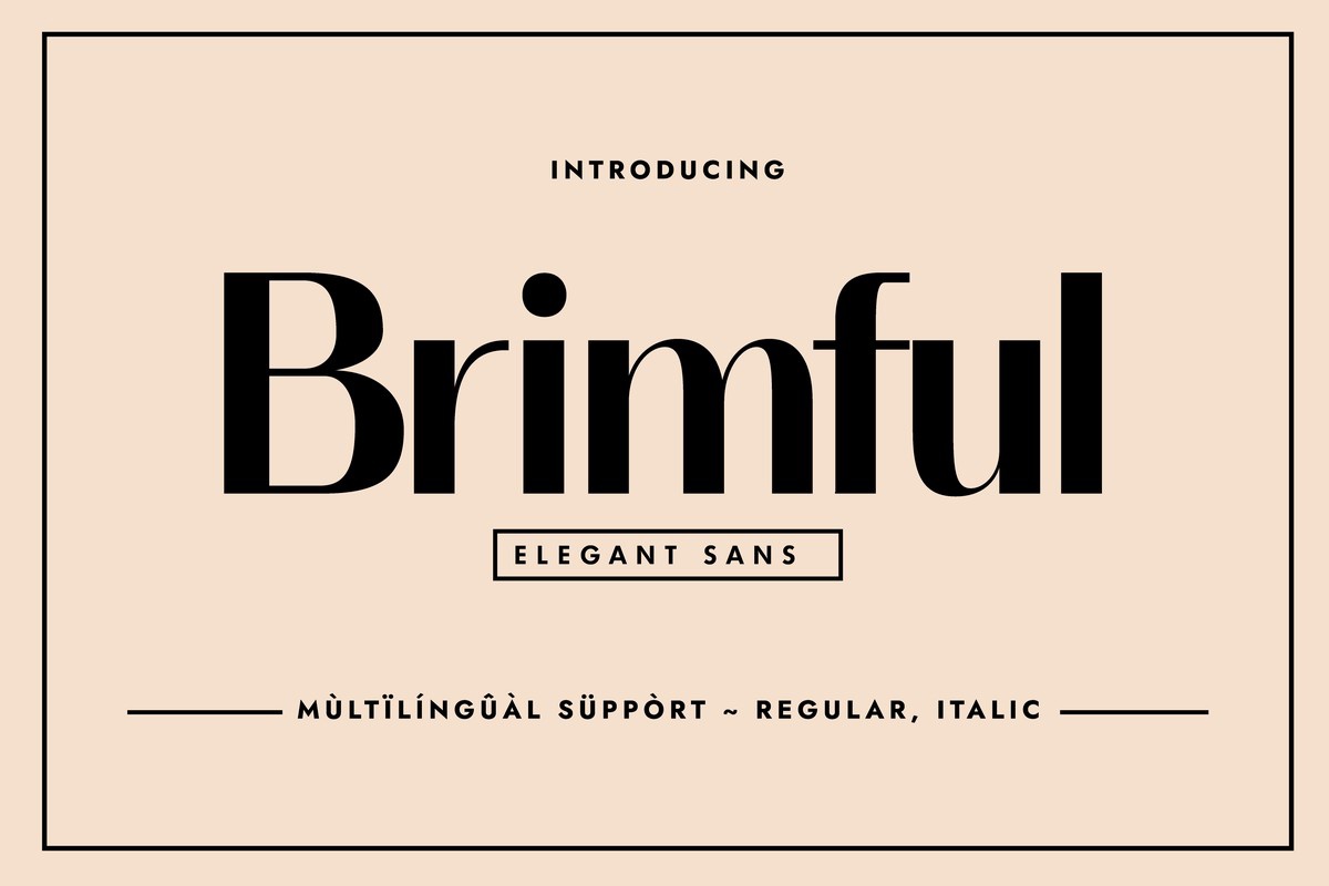 Brimful