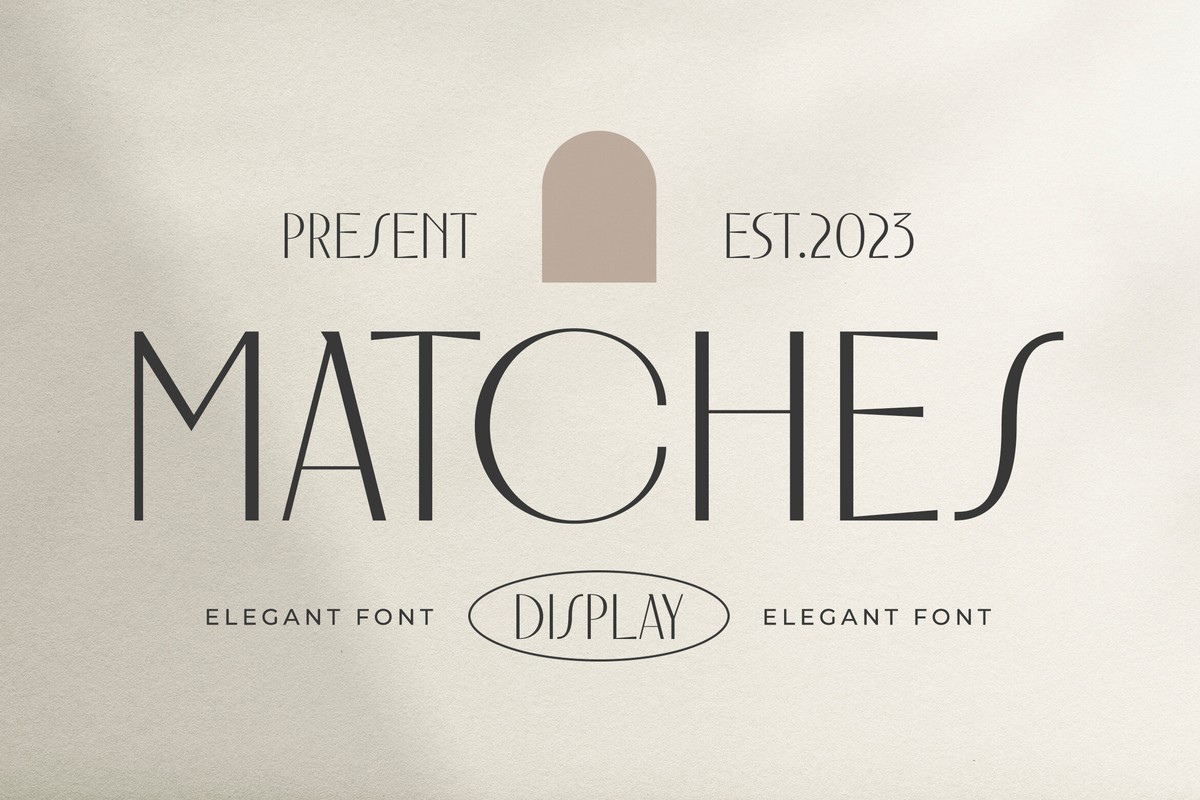 Font Matches