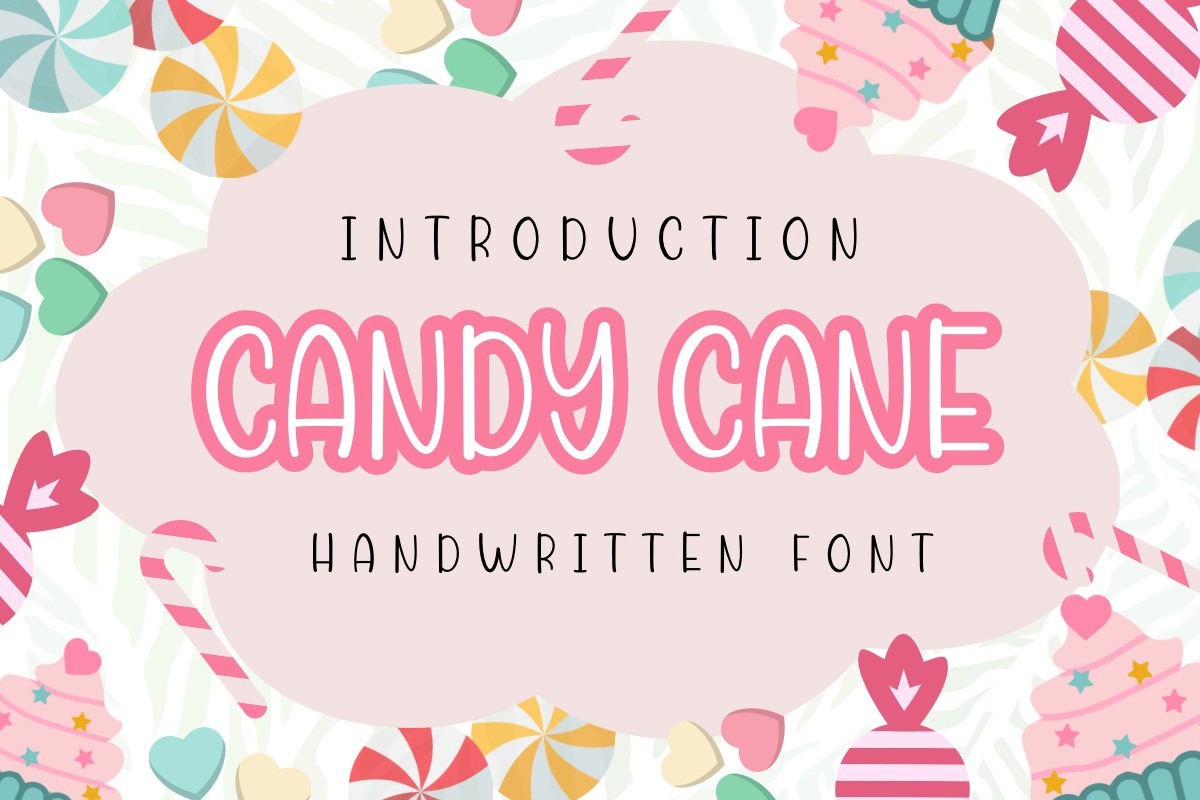 Font Candy Cane