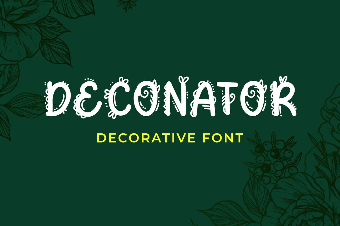 Font Deconator