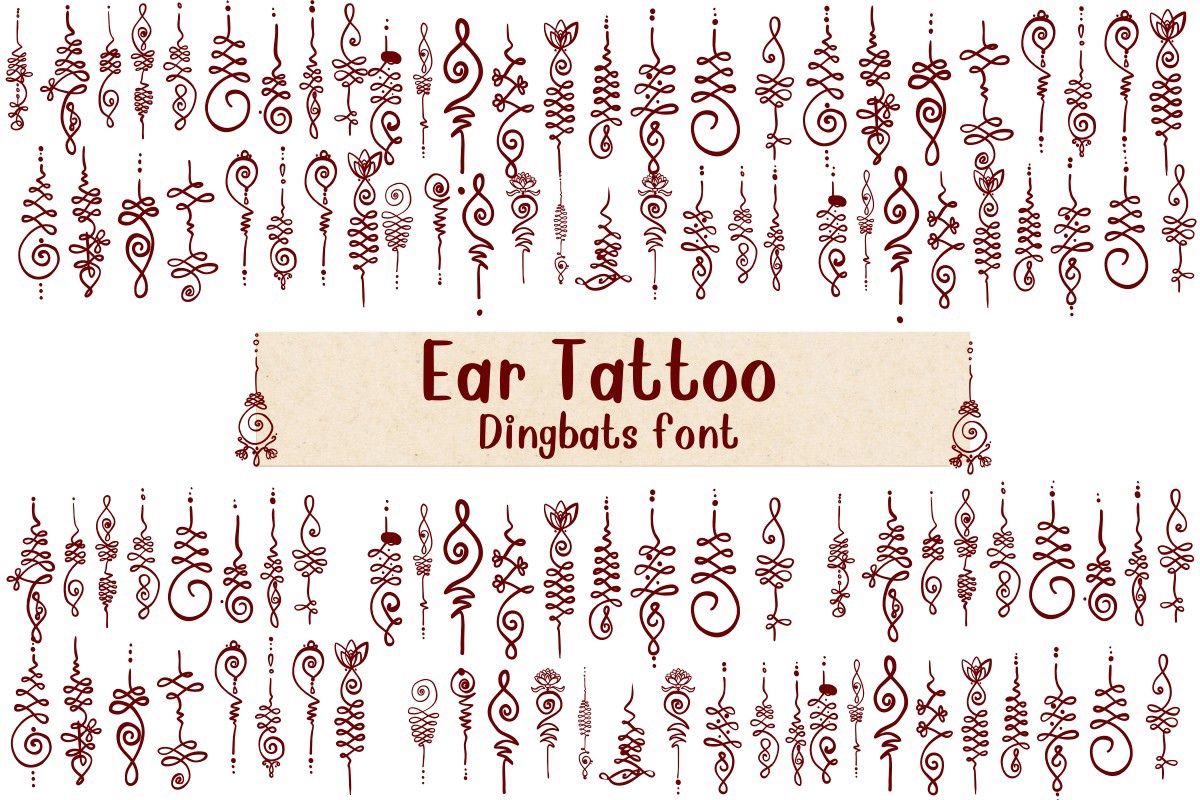 Ear Tattoo