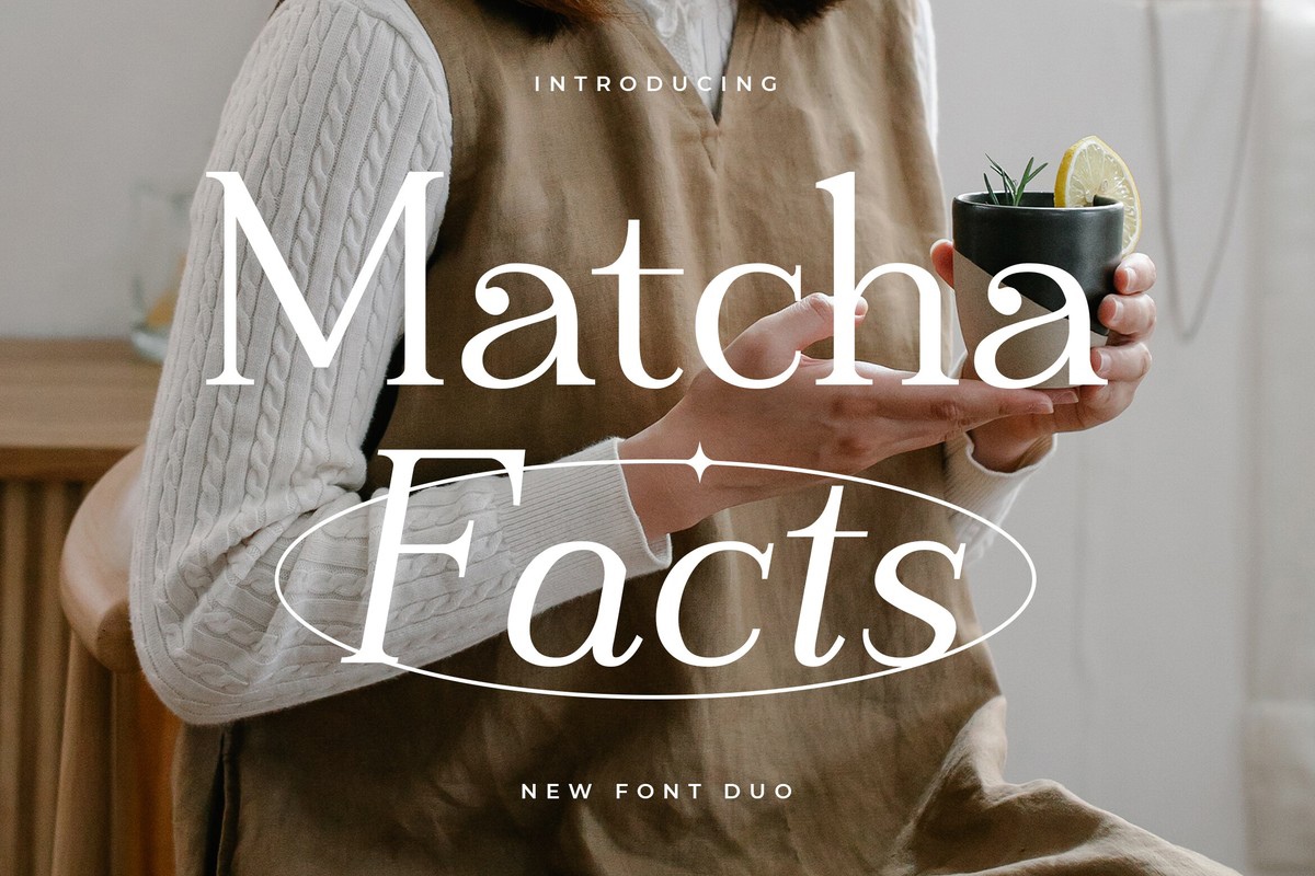 Font Matcha Facts