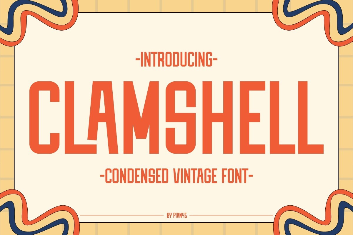 Font Clamshell