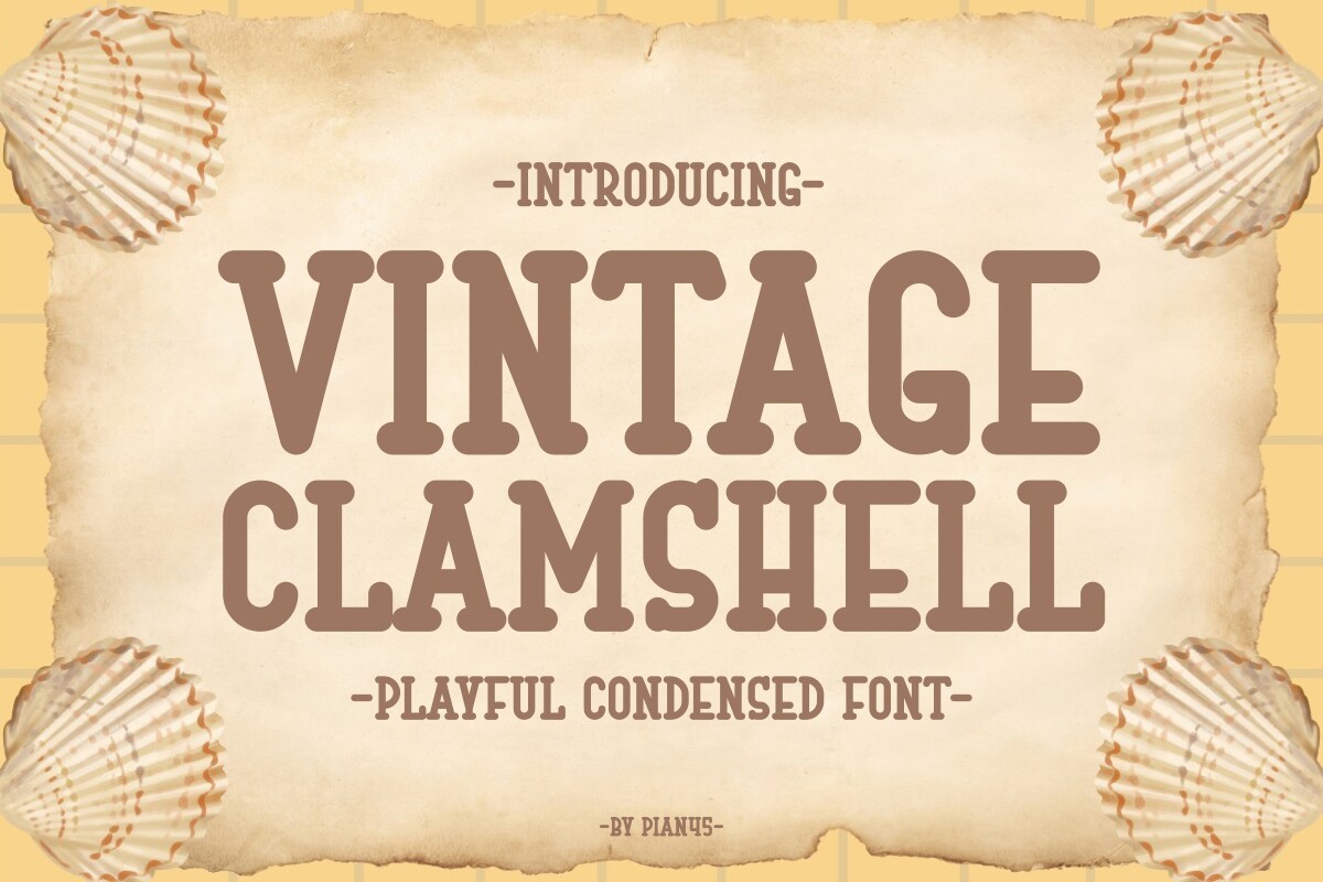 Vintage Clamshell