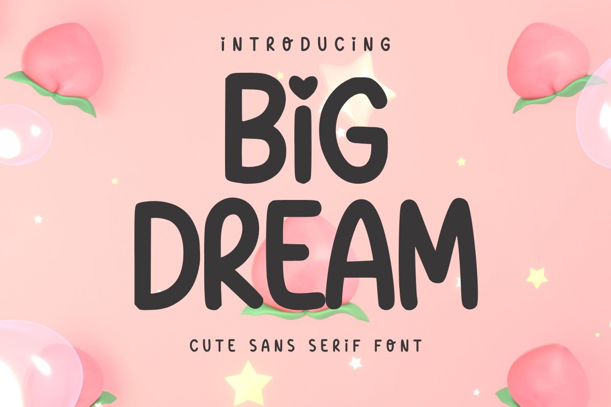 Font Big Dream