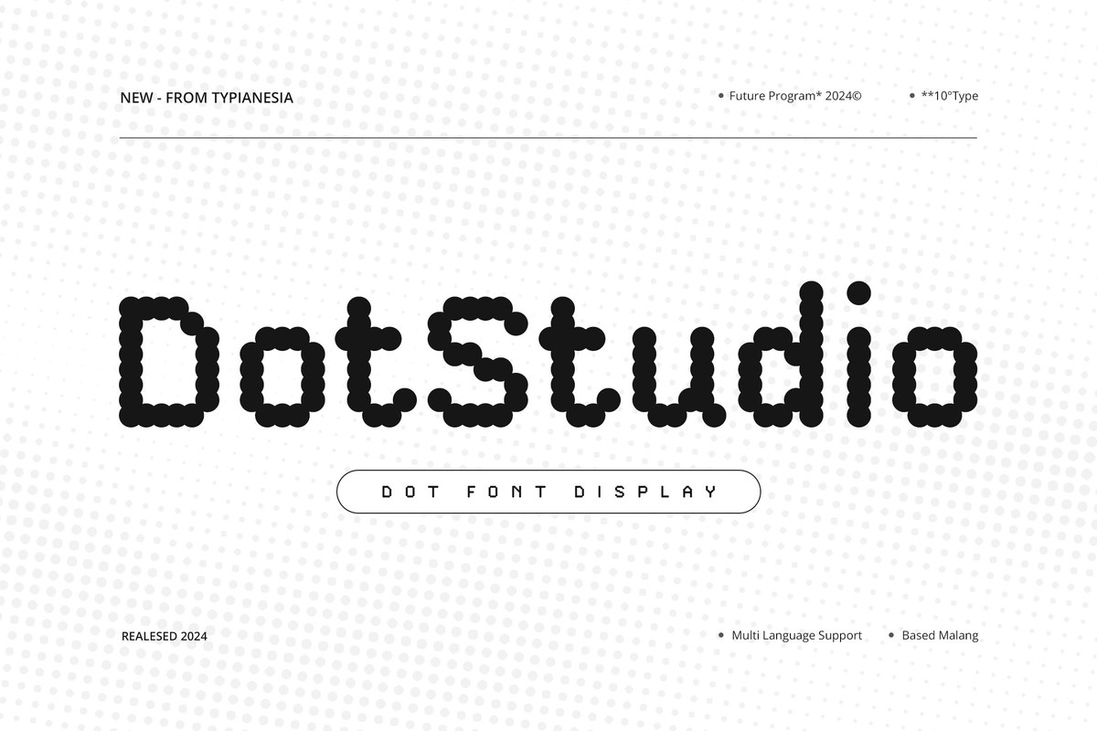 Font DotStudio