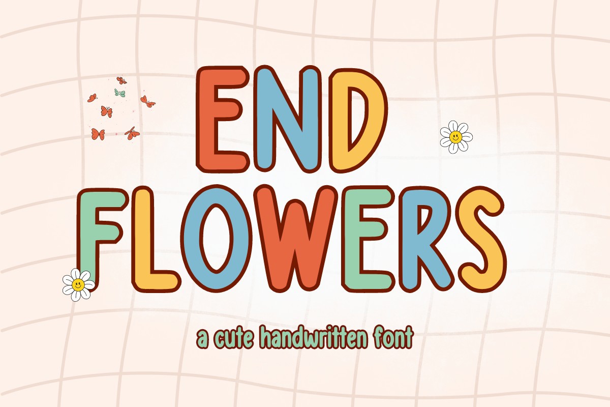 Font End Flower