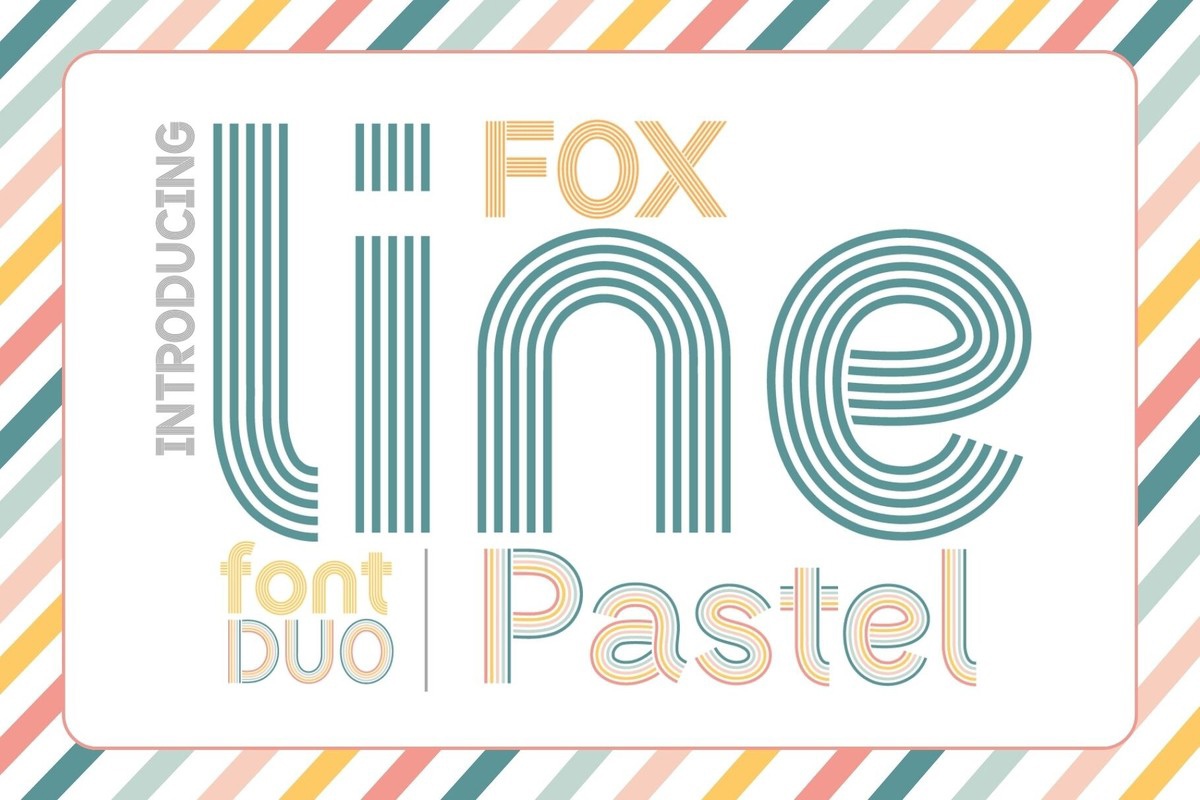 Font Fox Line