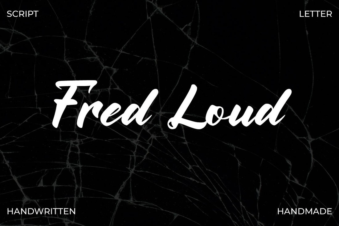 Font Fred Loud