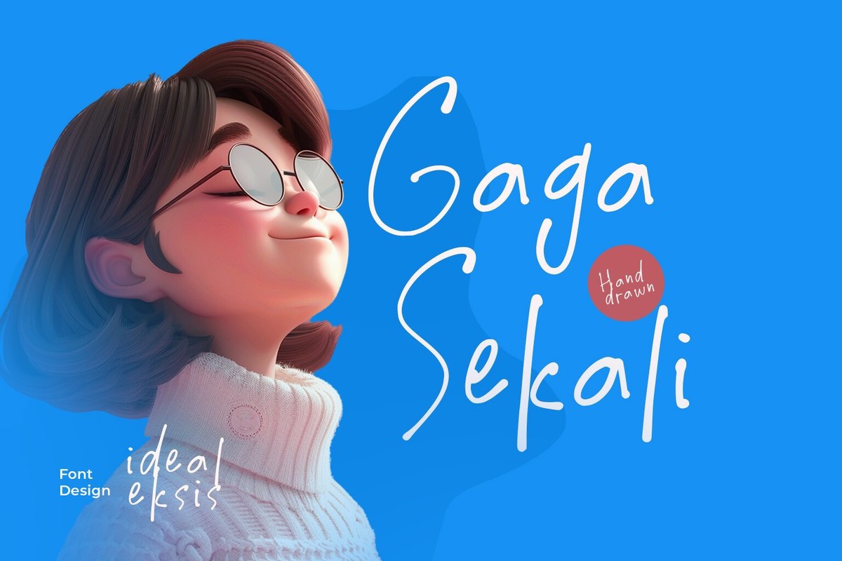 Font Gaga Sekali