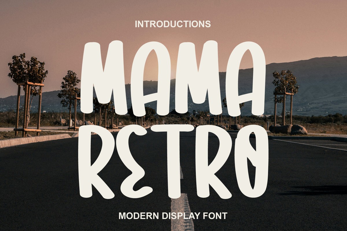 Font Mama Retro