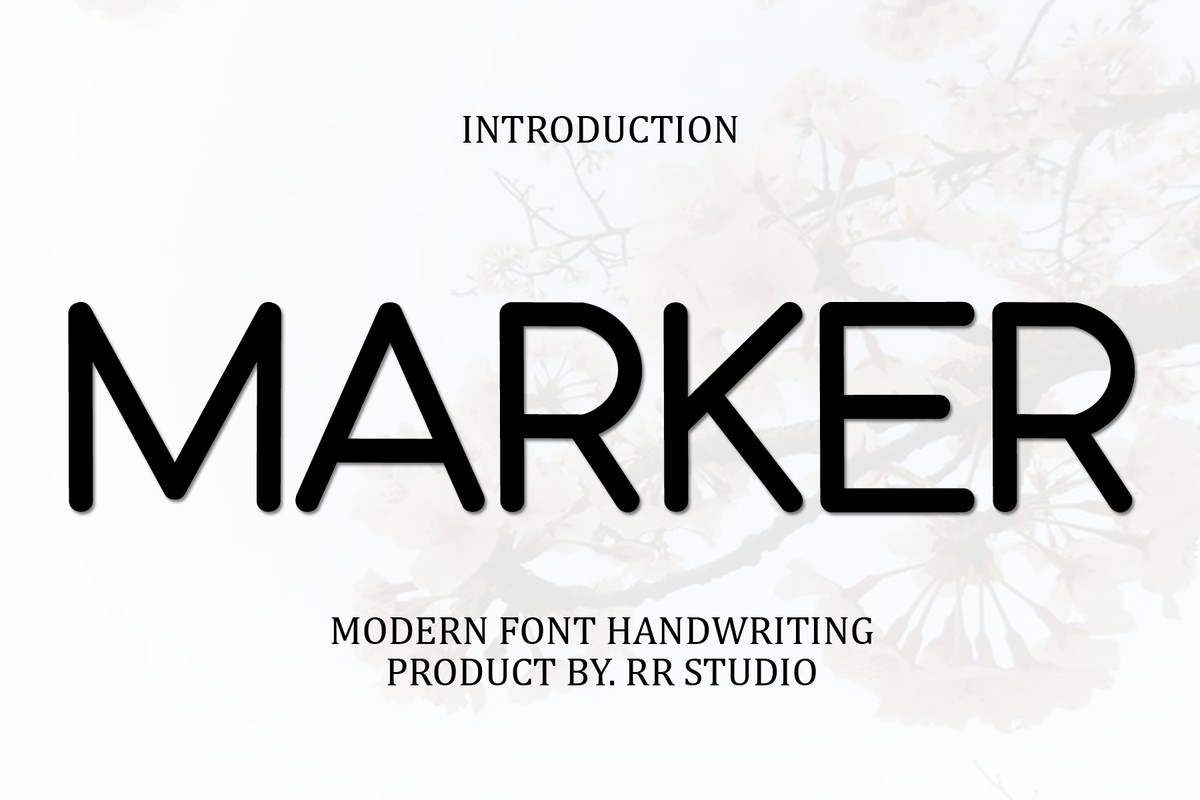 Font Marker