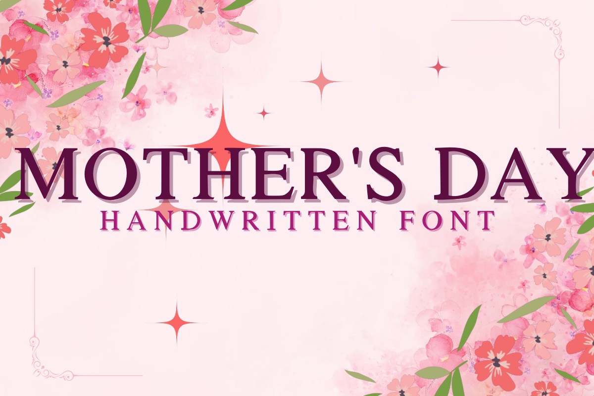 Font Mother’s Day