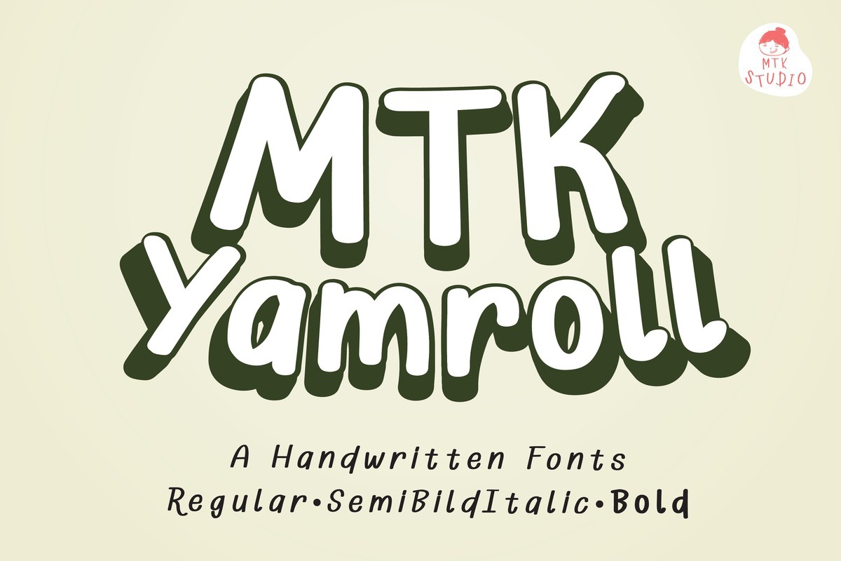 Font MTK YamRoll