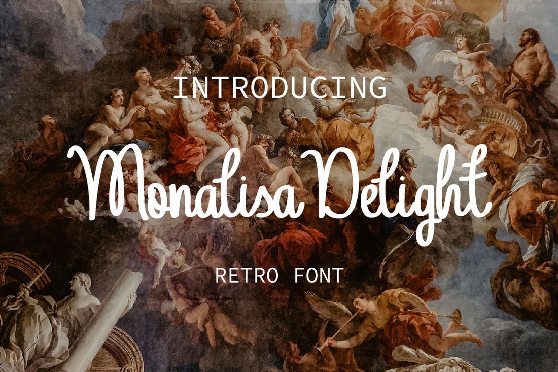 Font Monalisa Delight