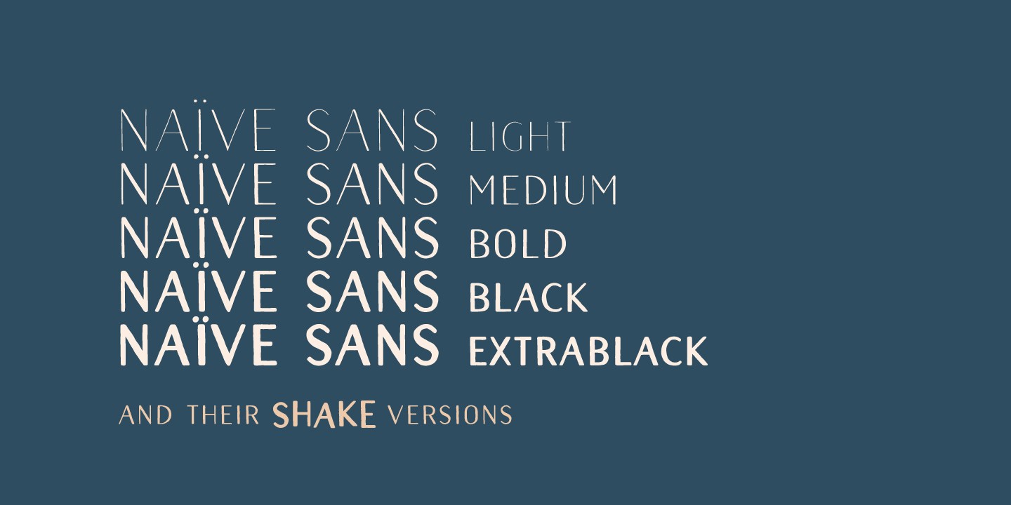 Font Naive Sans