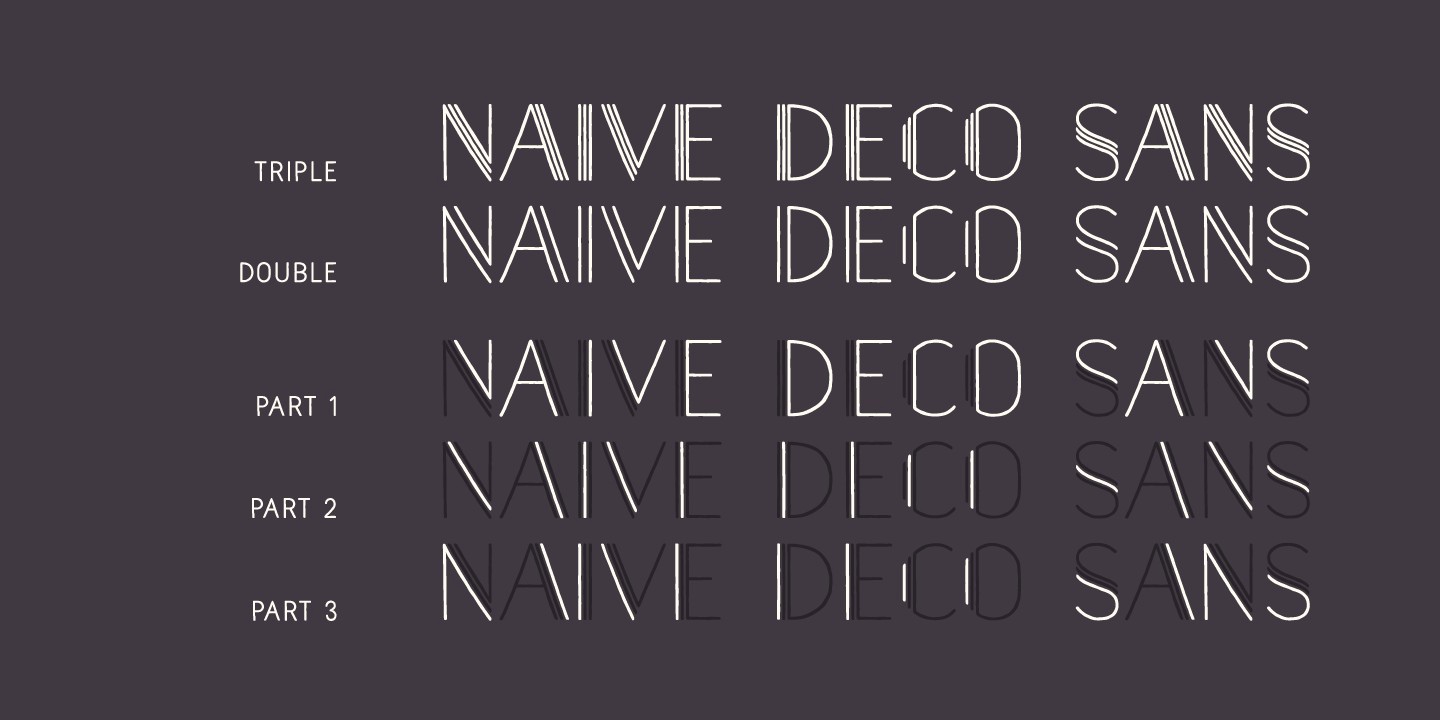 Font Naive Deco Sans