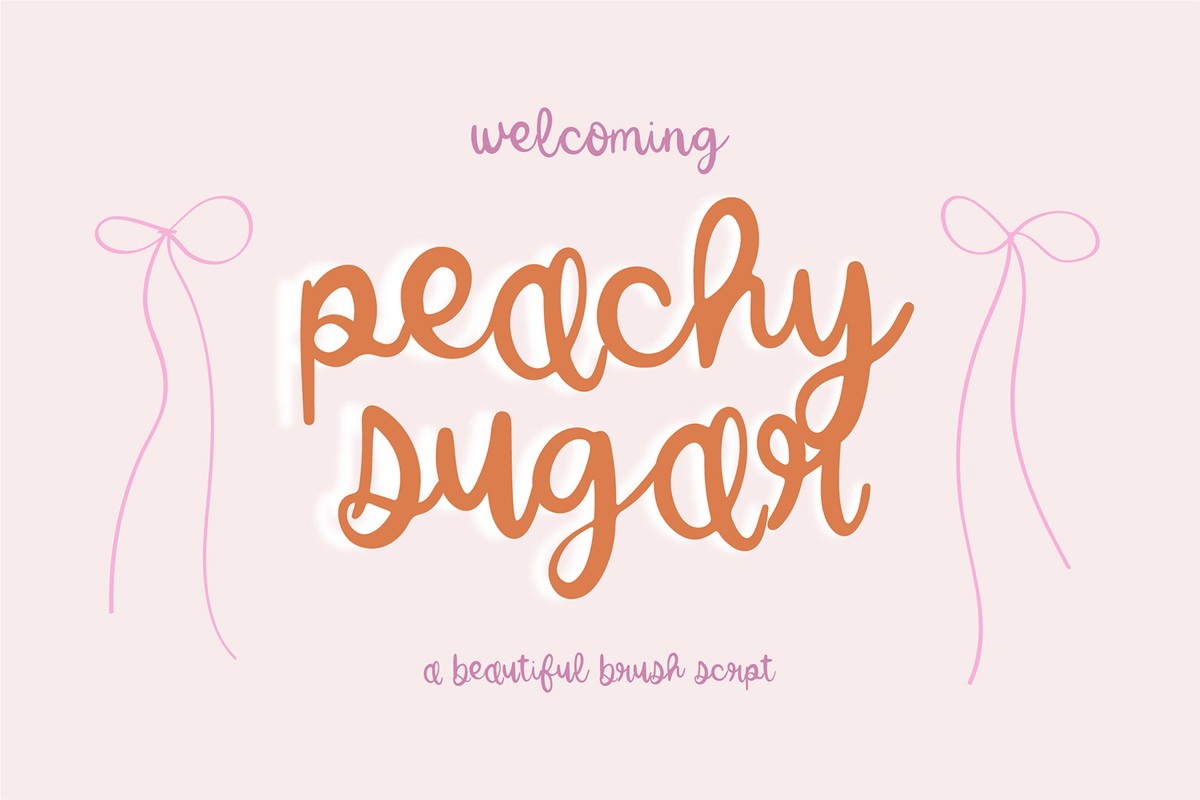 Font BFC Peachy Sugar