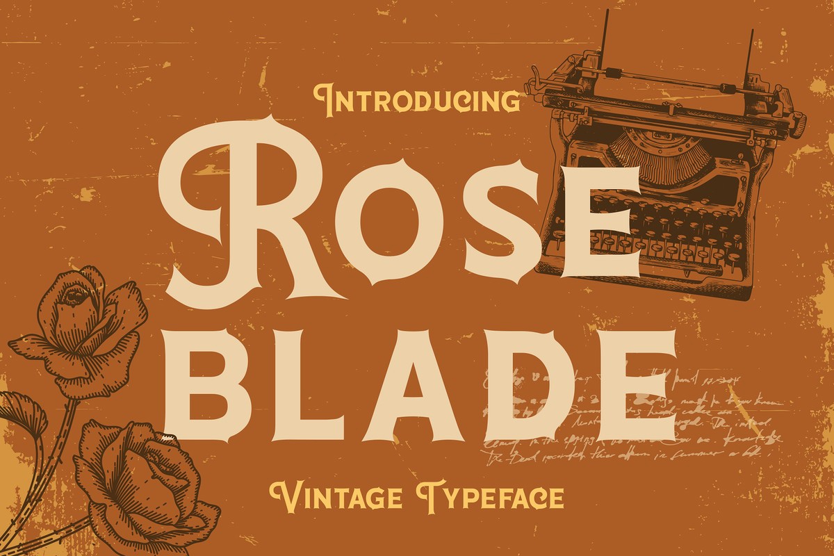 Font Roseblade