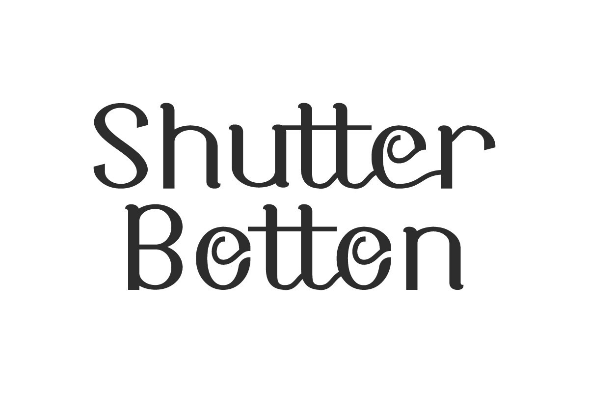 Font Shutter Botton