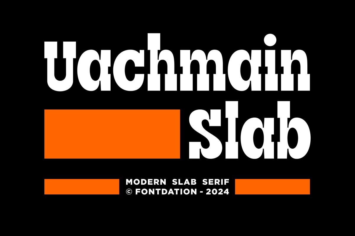 Font Uachmain Slab