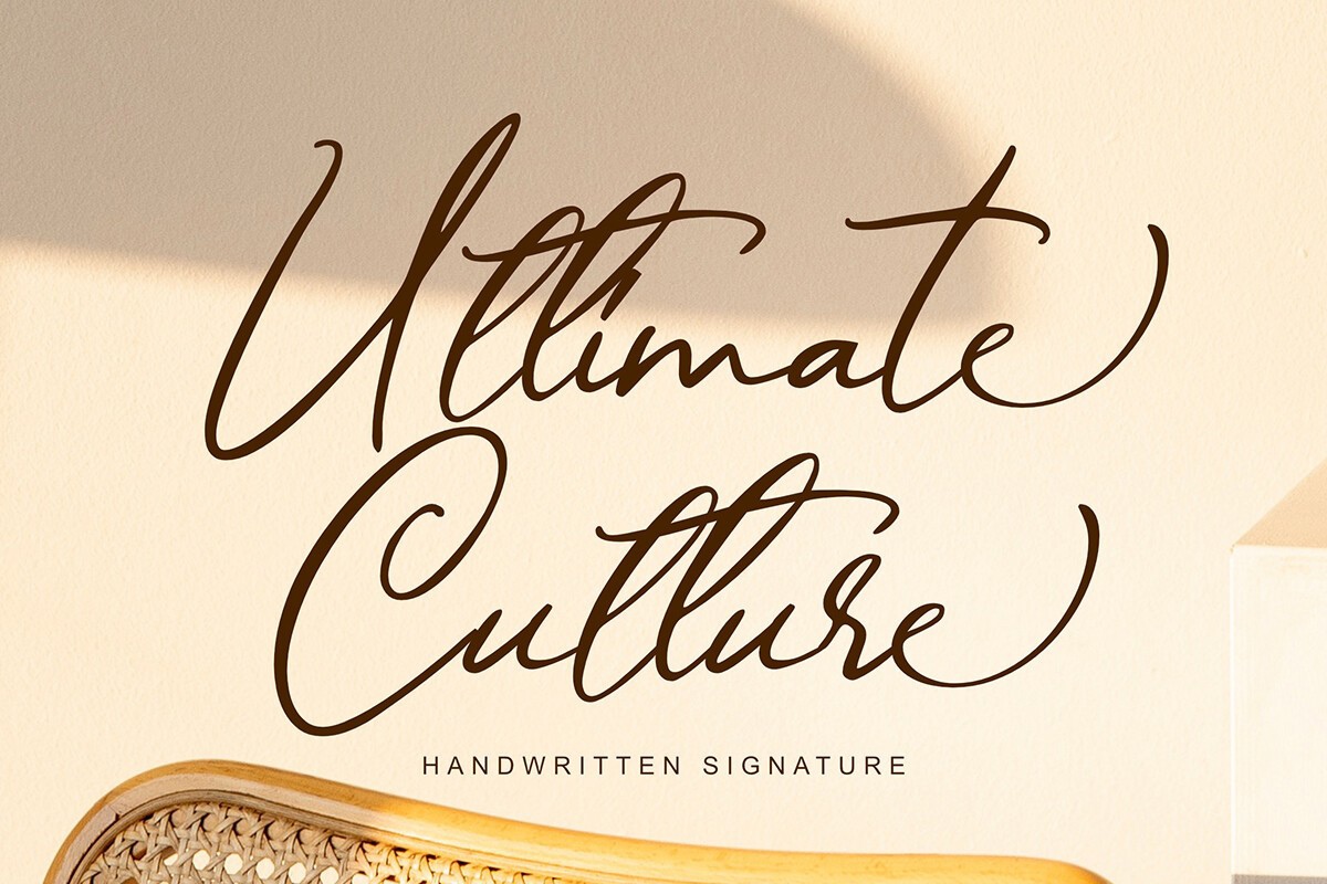 Font Ultimate Culture