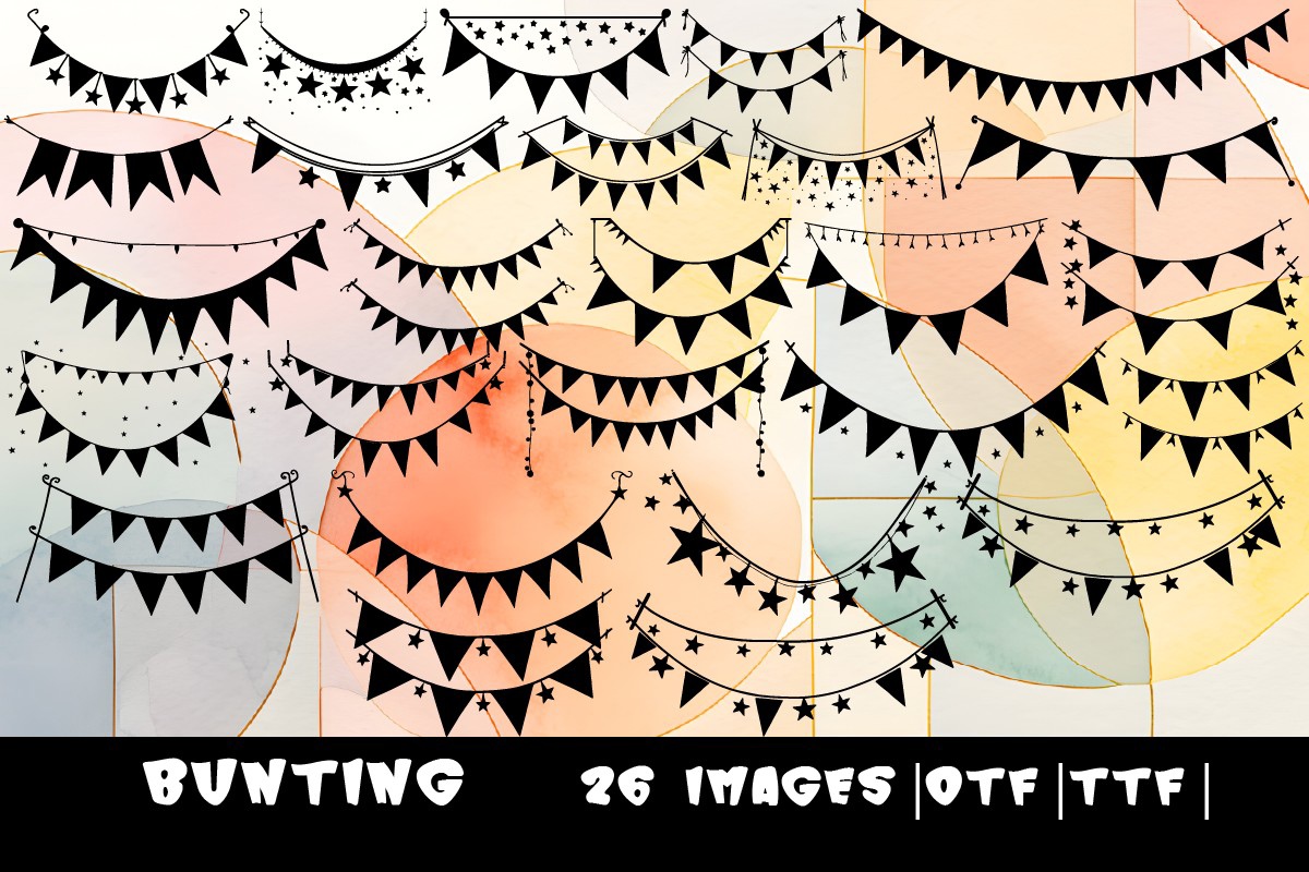 Font Bunting