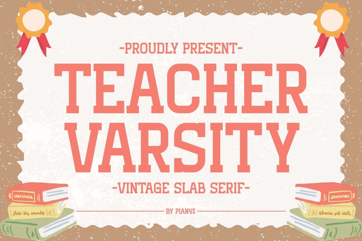 Font Teacher Varsity