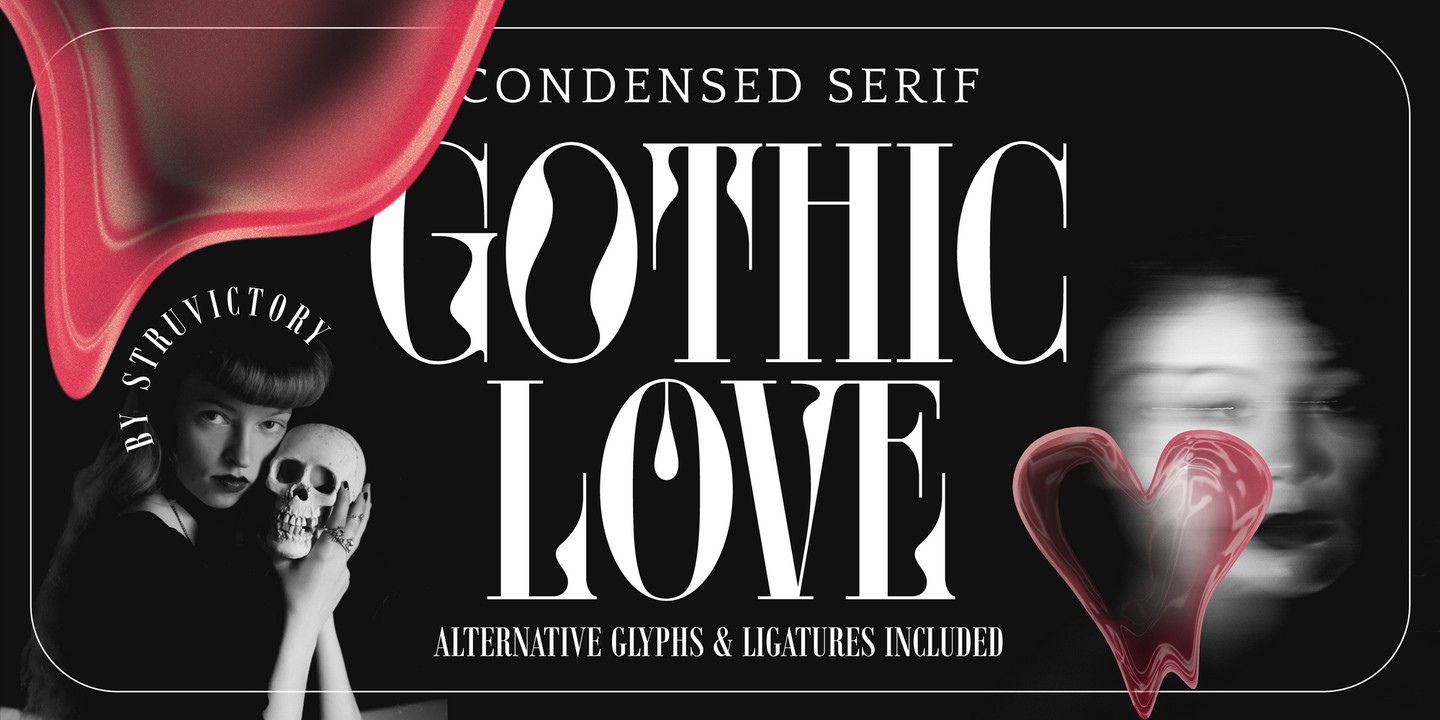 Font Gothic Love