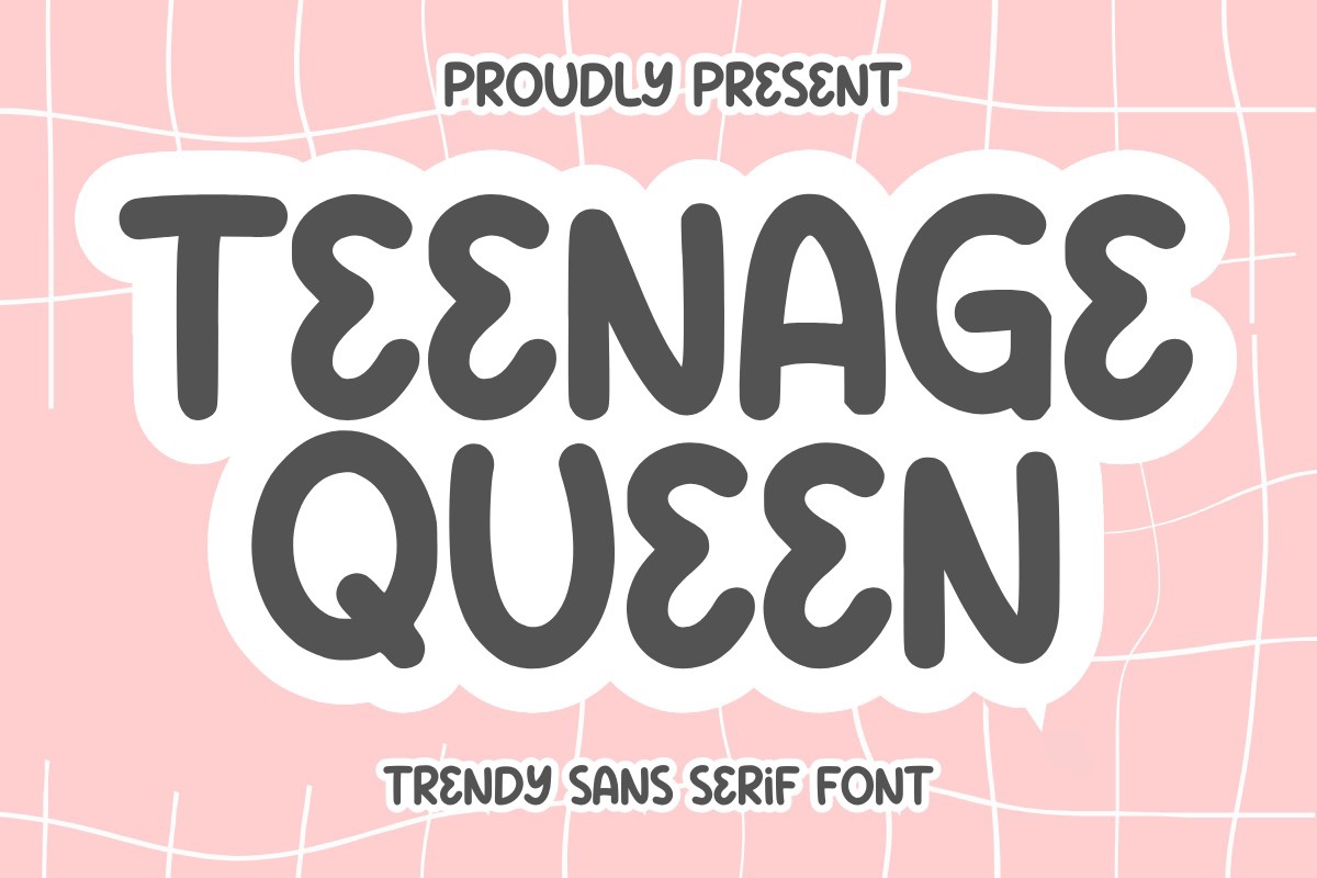 Font TeenageQueen