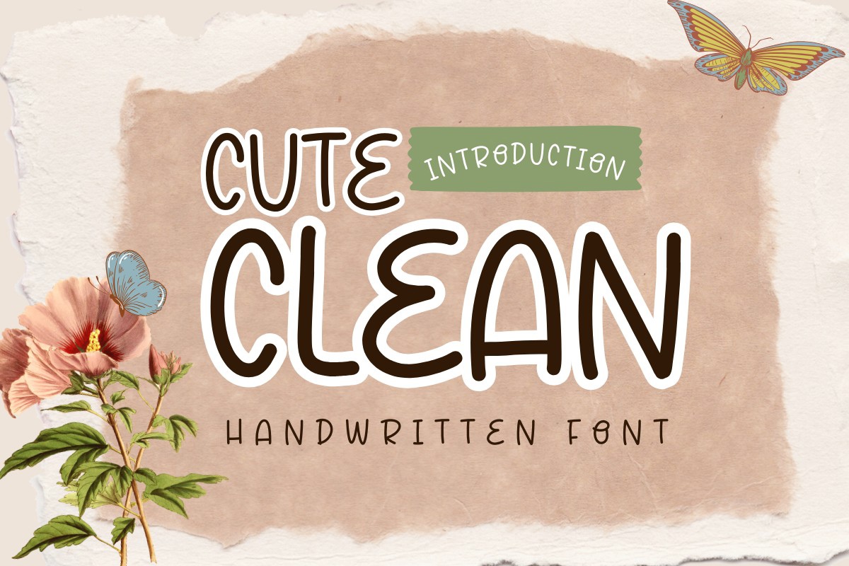 Font Cute Clean