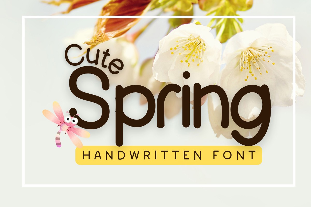 Font Cute Spring