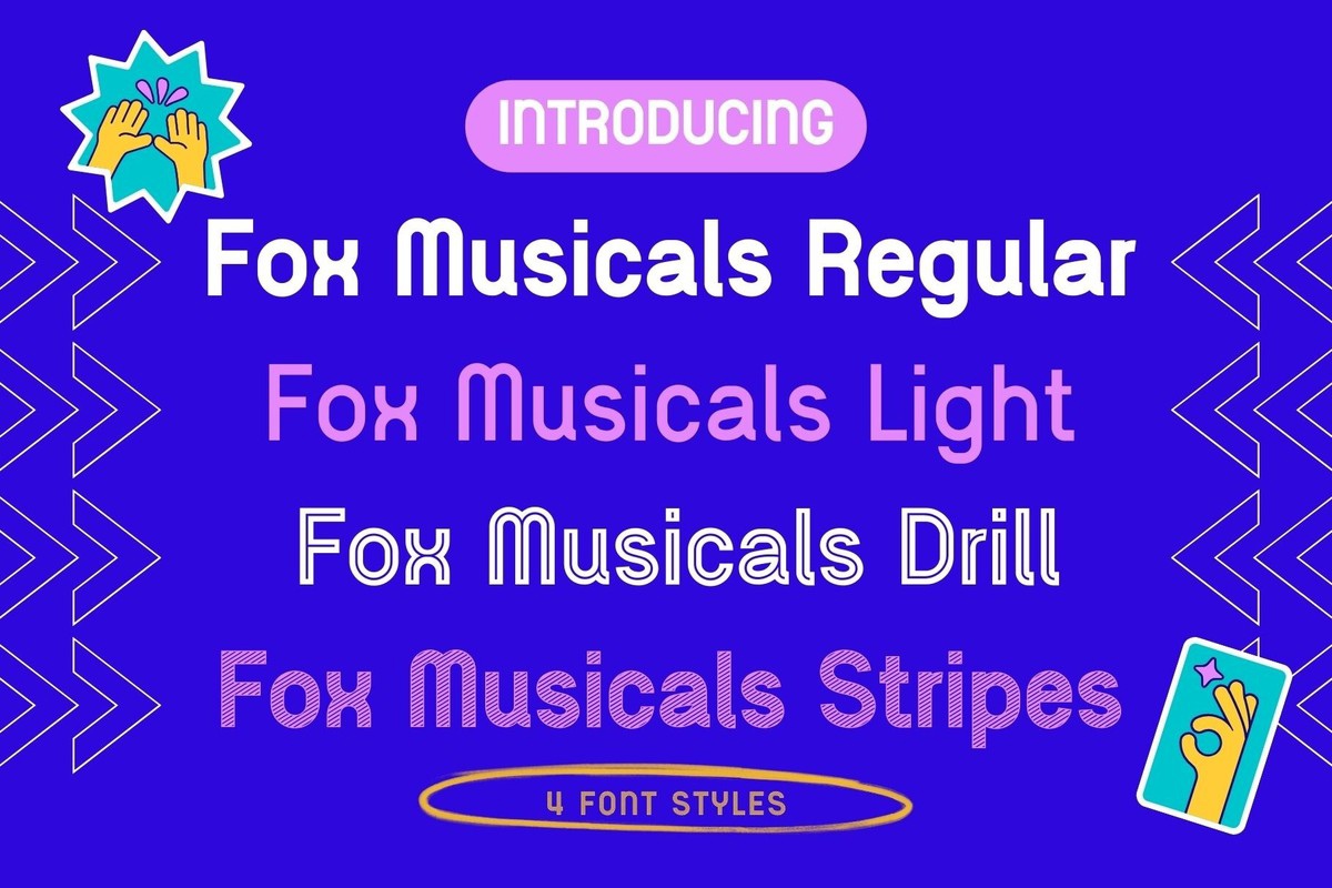 Font Fox Musicals