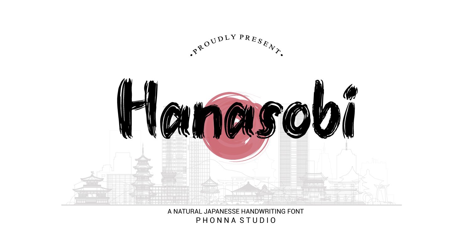 Font Hanasobi