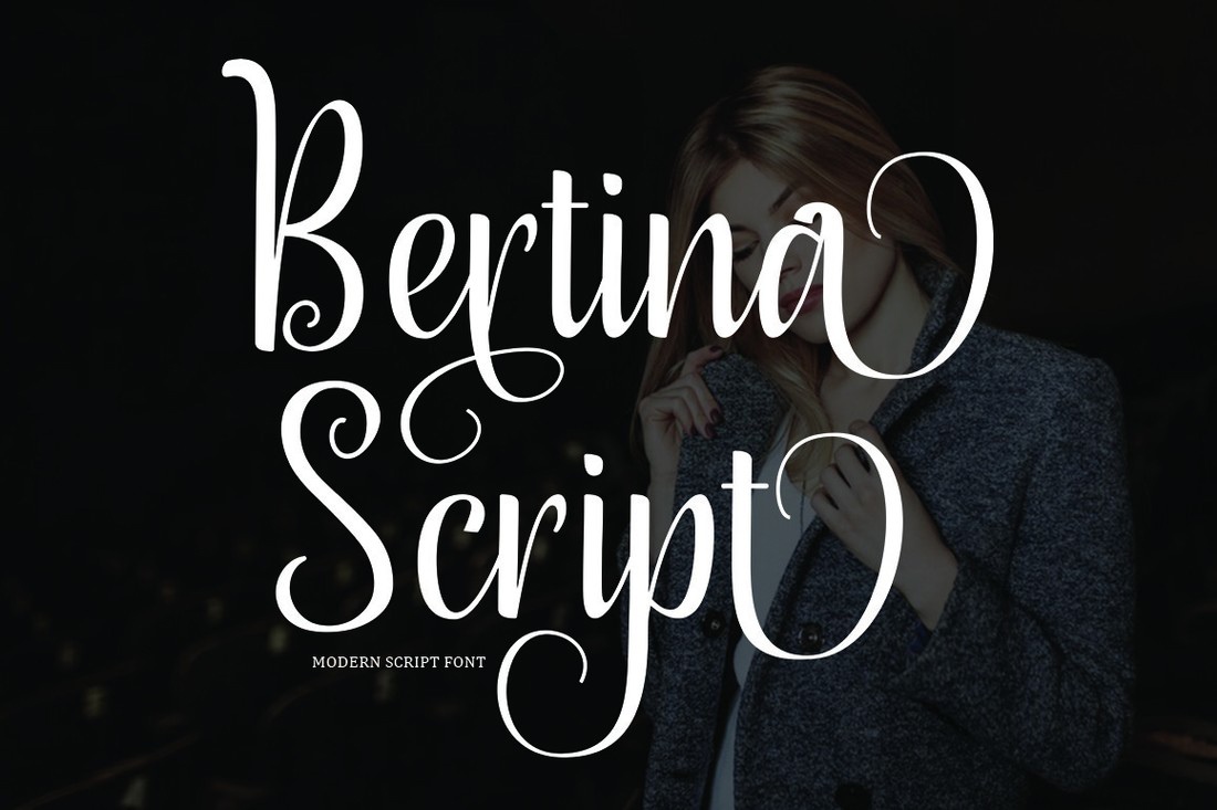 Font Bertina Script