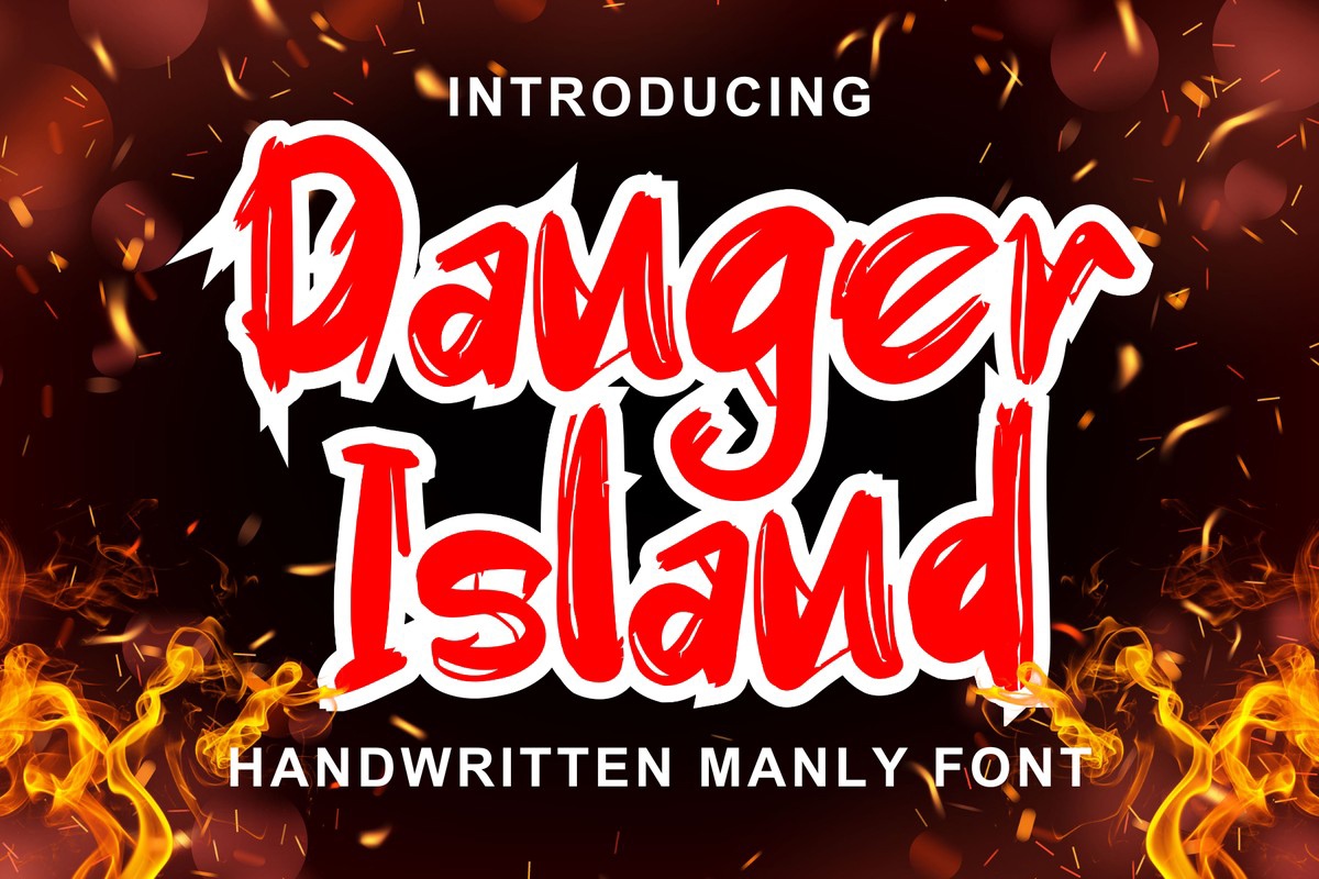 Font Danger Island