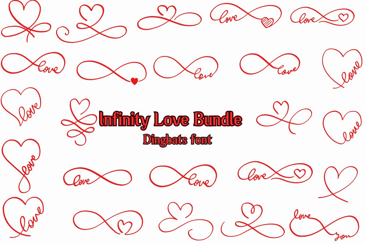 Font Infinity Love Bundle