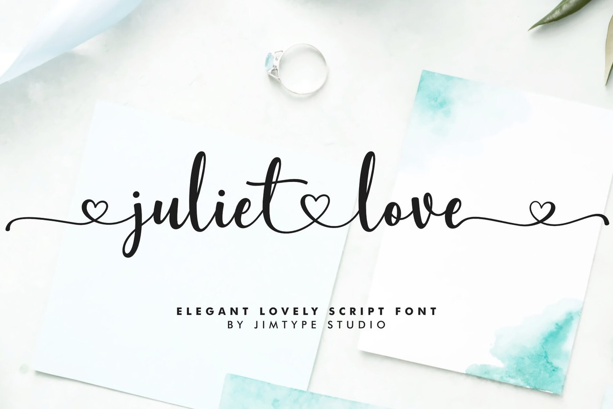 Font Juliet Love