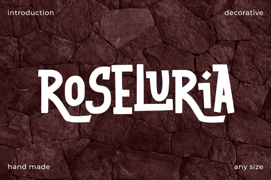 Font Roseluria